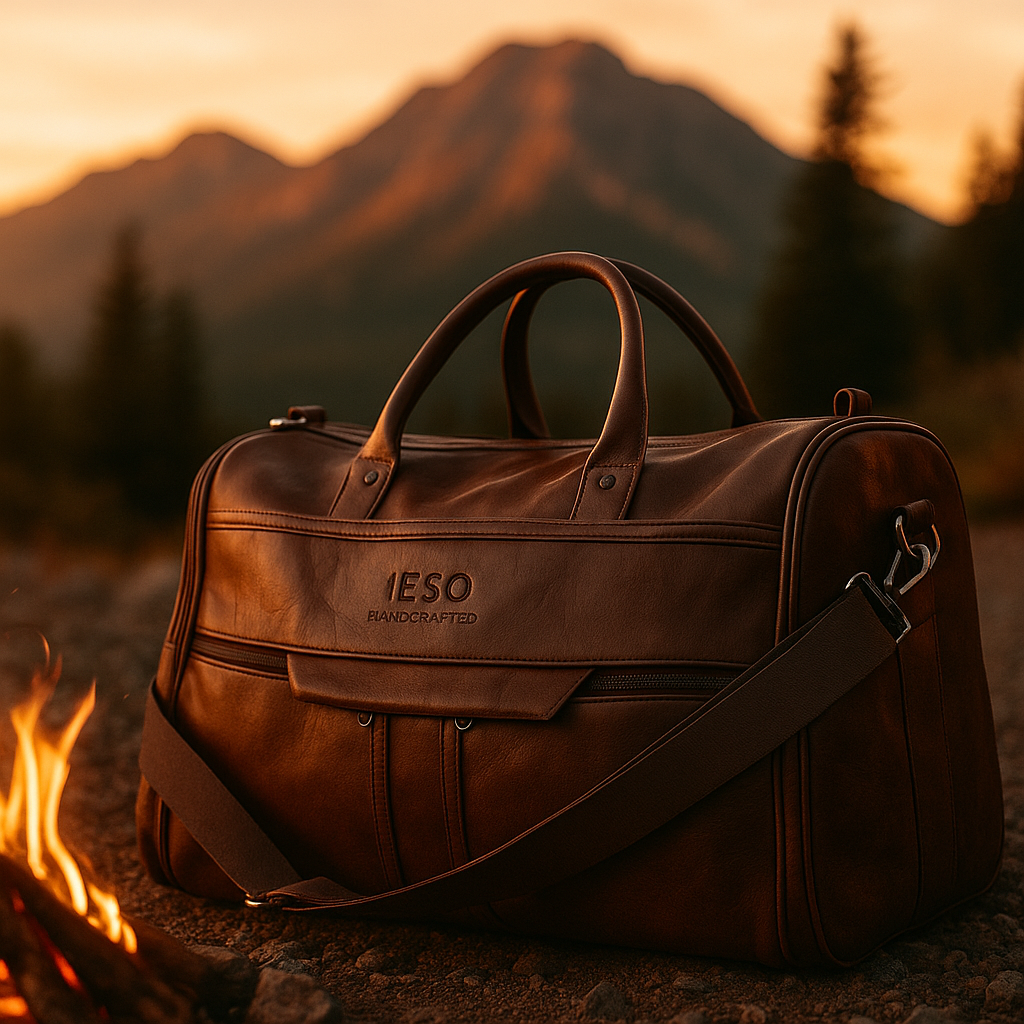 🧳✨ Premium PU Leather Bag – Stylish Travel Companion