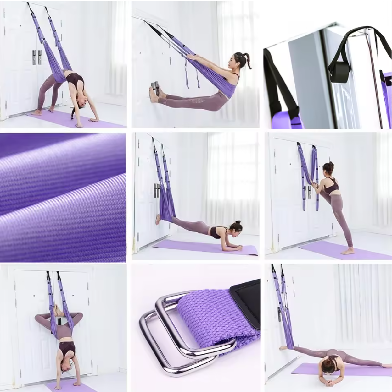 🔥🧘♀️ Yoga Swing Stretch Band | Spine & Leg Flexibility Trainer