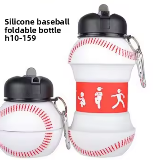 🏃♂️💧 Foldable Sports Water Bottle | Lightweight Silicone Design