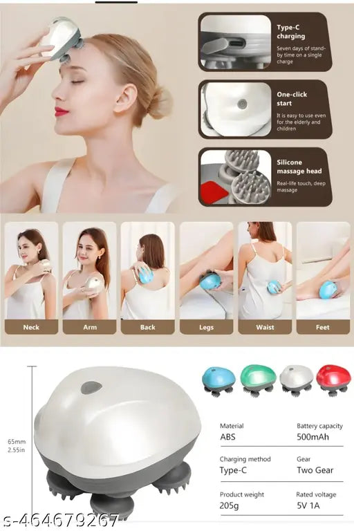 Electric Head Massager | Relieve Stress & Pain