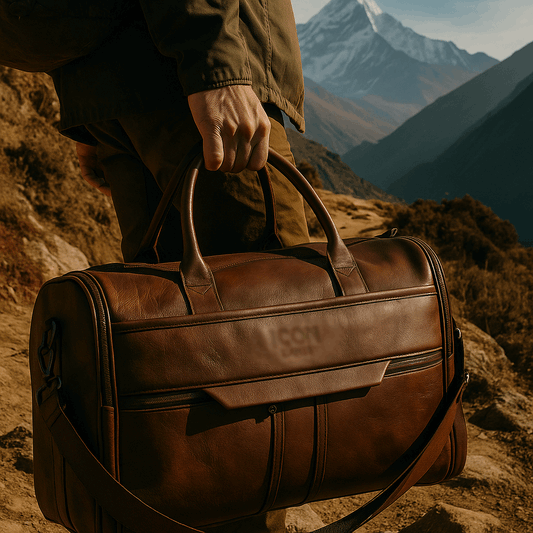 🧳✨ Premium PU Leather Bag – Stylish Travel Companion