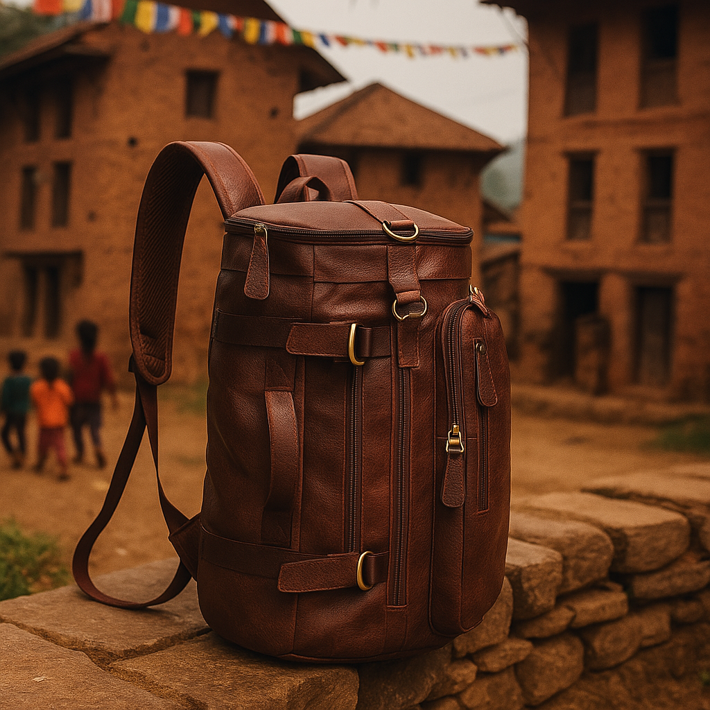 👜🎒💼 3-in-1 Leather Bag – Backpack, Handbag & Shoulder Bag in One! ✨
