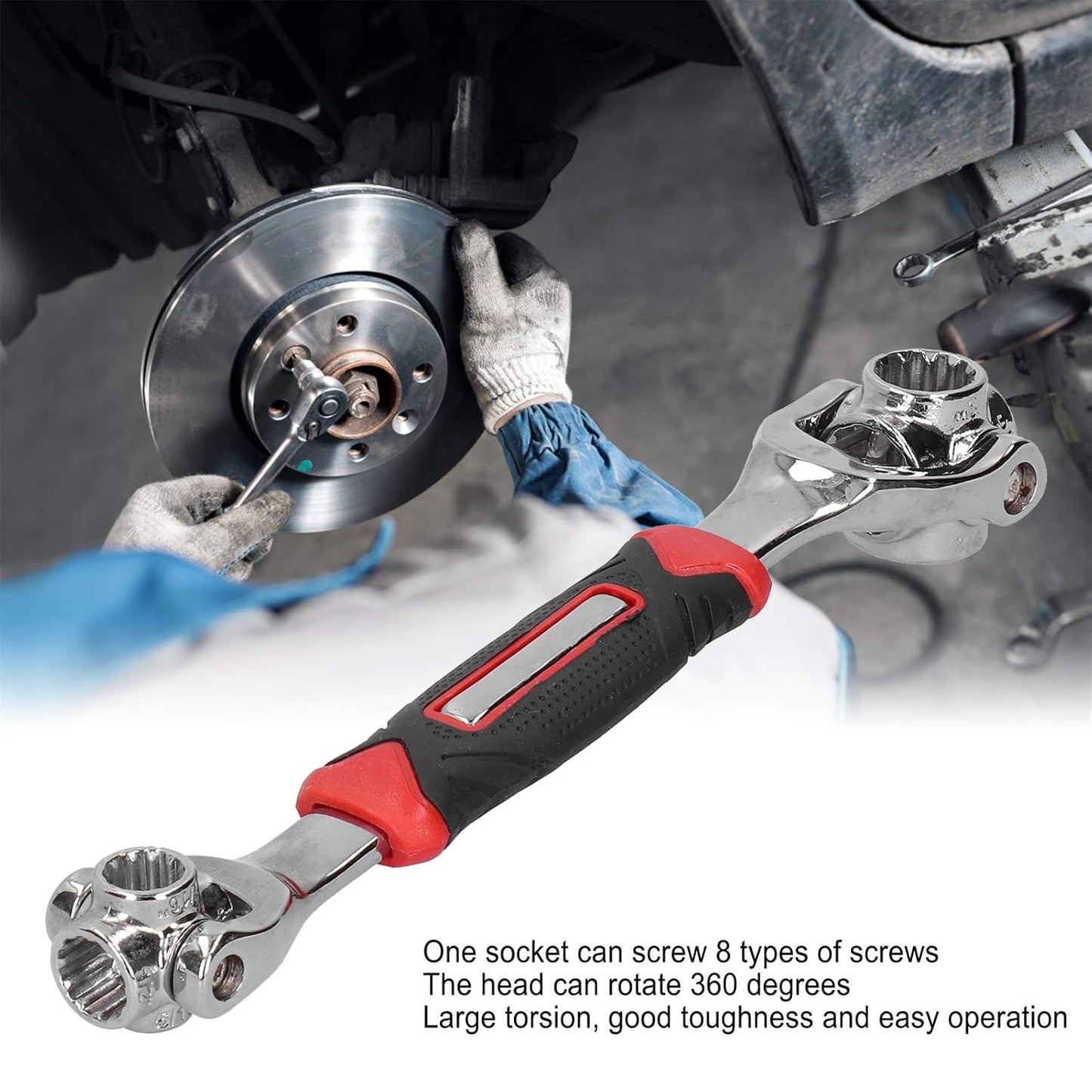 🛠️🐅 48-in-1 Universal Tiger Wrench – One Tool for All Bolts & Nuts