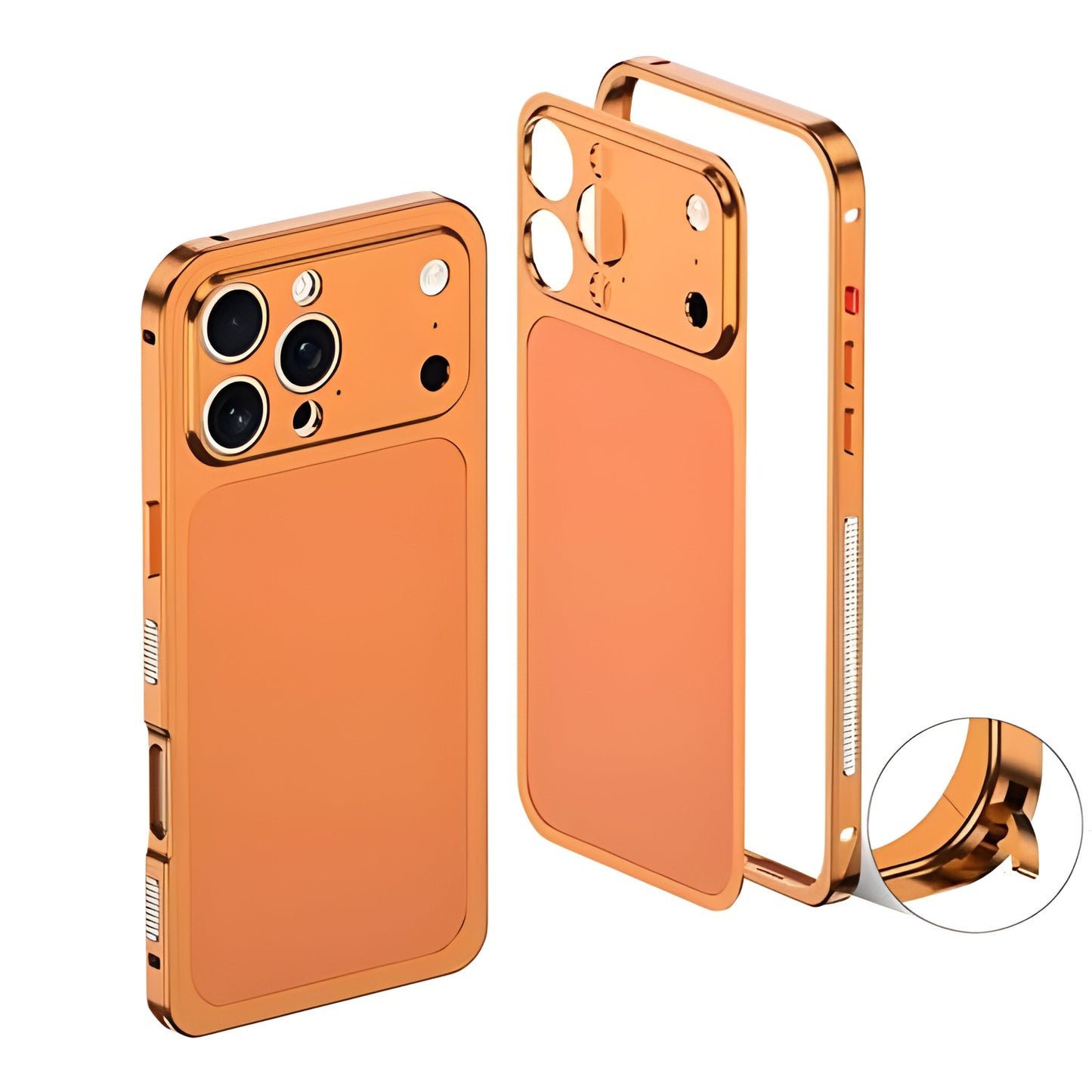 Converter Case with Metal Bumper Frame, Magnetic Compatible
