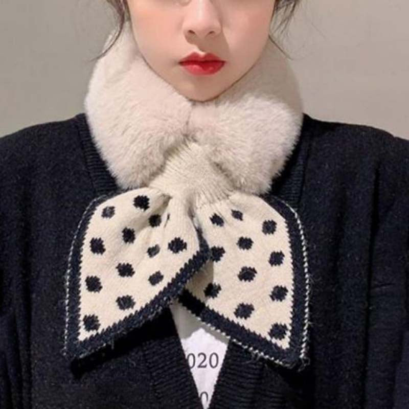 2 pcs Warm Plush Scarf