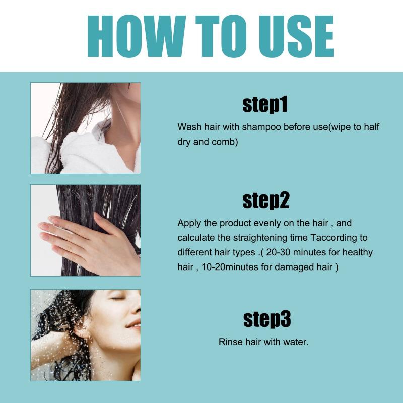 EELHOE Straight – Protein Correcting Hair Straightening Cream (60ml)