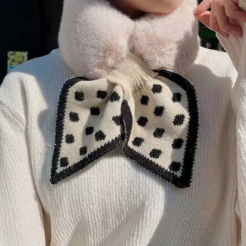 2 pcs Warm Plush Scarf